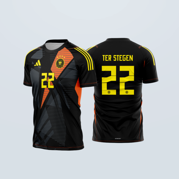 Alemanha Goleiro Arte Vetor - 2024-25
