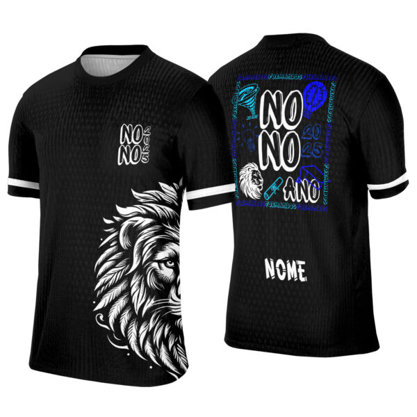 Nono Ano 1001 Leão - Arte Vetor