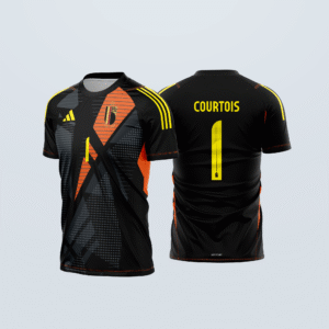 Bélgica Goleiro Arte Vetor - 2024-25