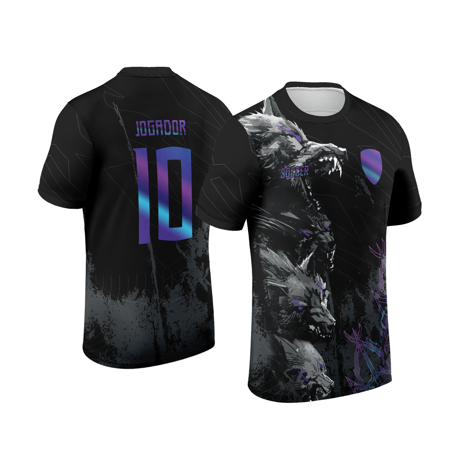 Interclasse 021 Lobo Arte Vetor