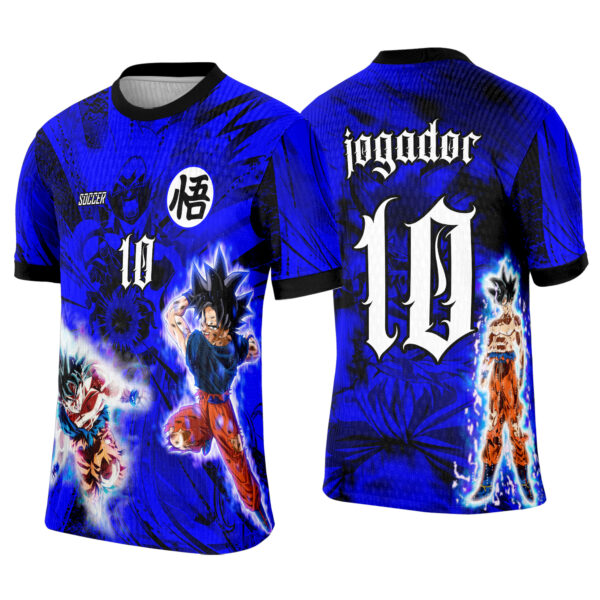 Interclasse 130 Dragon Ball Z Goku Arte Vetor