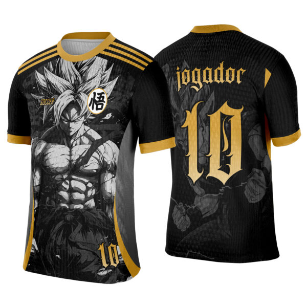 Interclasse 136 Dragon Ball Z Goku Arte Vetor