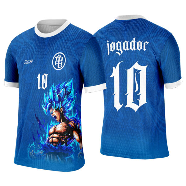 Interclasse 164 Goku Arte Vetor