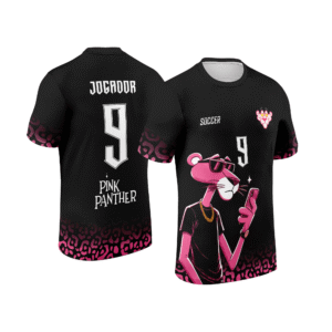 Interclasse 287 Pantera Cor de Rosa Arte Vetor