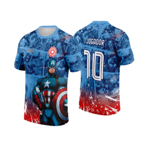 Interclasse 331 Capitão America Arte Vetor