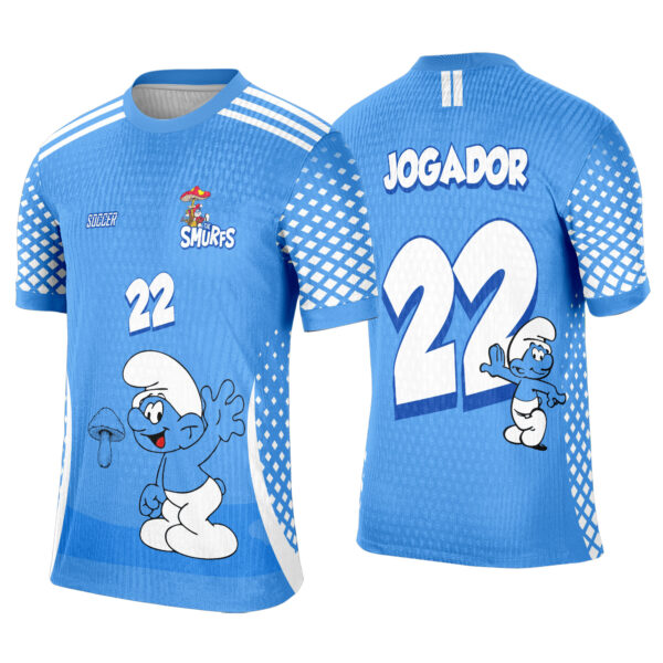 Interclasse 174 Smurfs Arte Vetor
