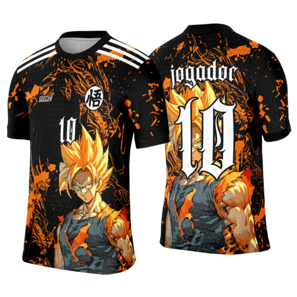 Interclasse 192 Dragon Ball Goku Arte Vetor