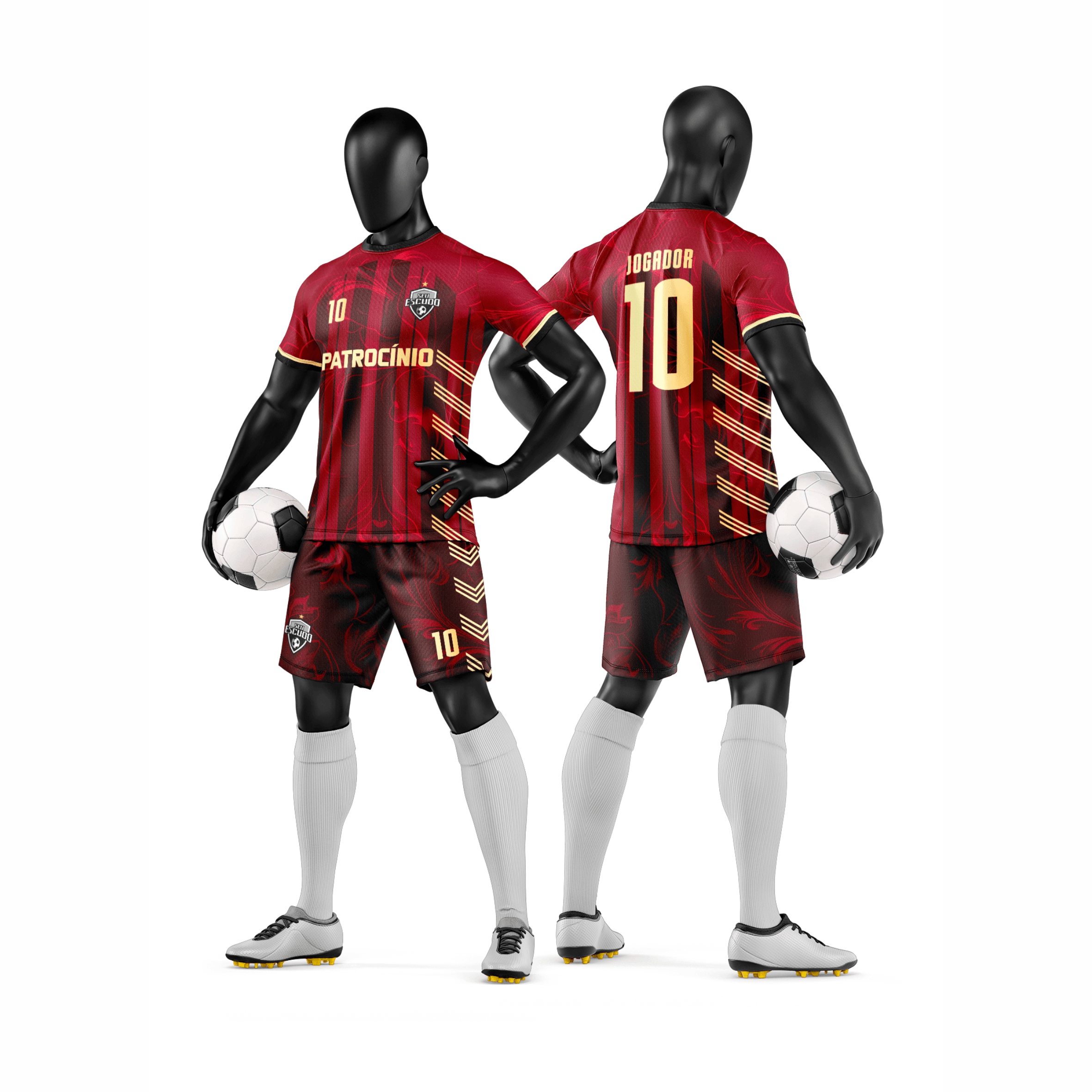 Time Amador Esportivo 069 Arte Vetor