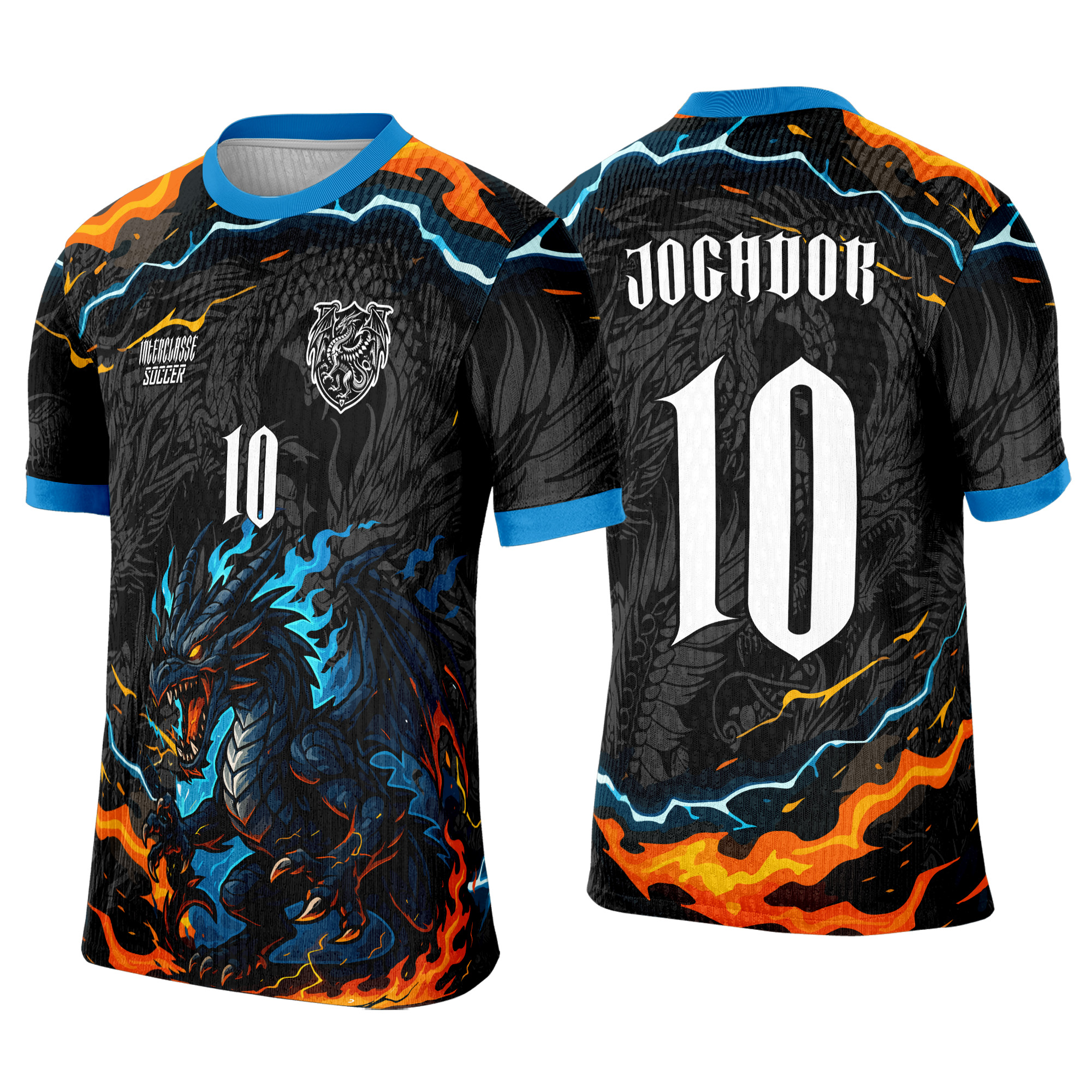 Interclasse 288 Dragão Arte Vetor