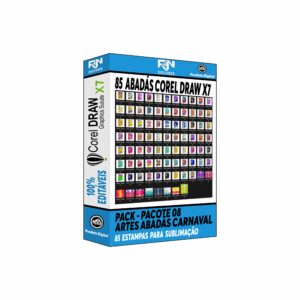 Abadás Carnaval - Pacote 8 - 85 Artes