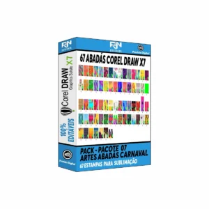 Abadás Carnaval - Pacote 7 - 67 Artes