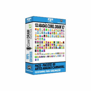 Abadás Carnaval - Pacote 5 - 132 Artes