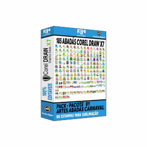 Abadás Carnaval - Pacote 1 - 185 Artes