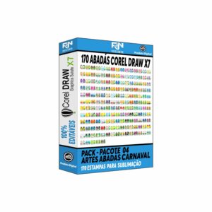 Abadás Carnaval - Pacote 4 - 170 Artes