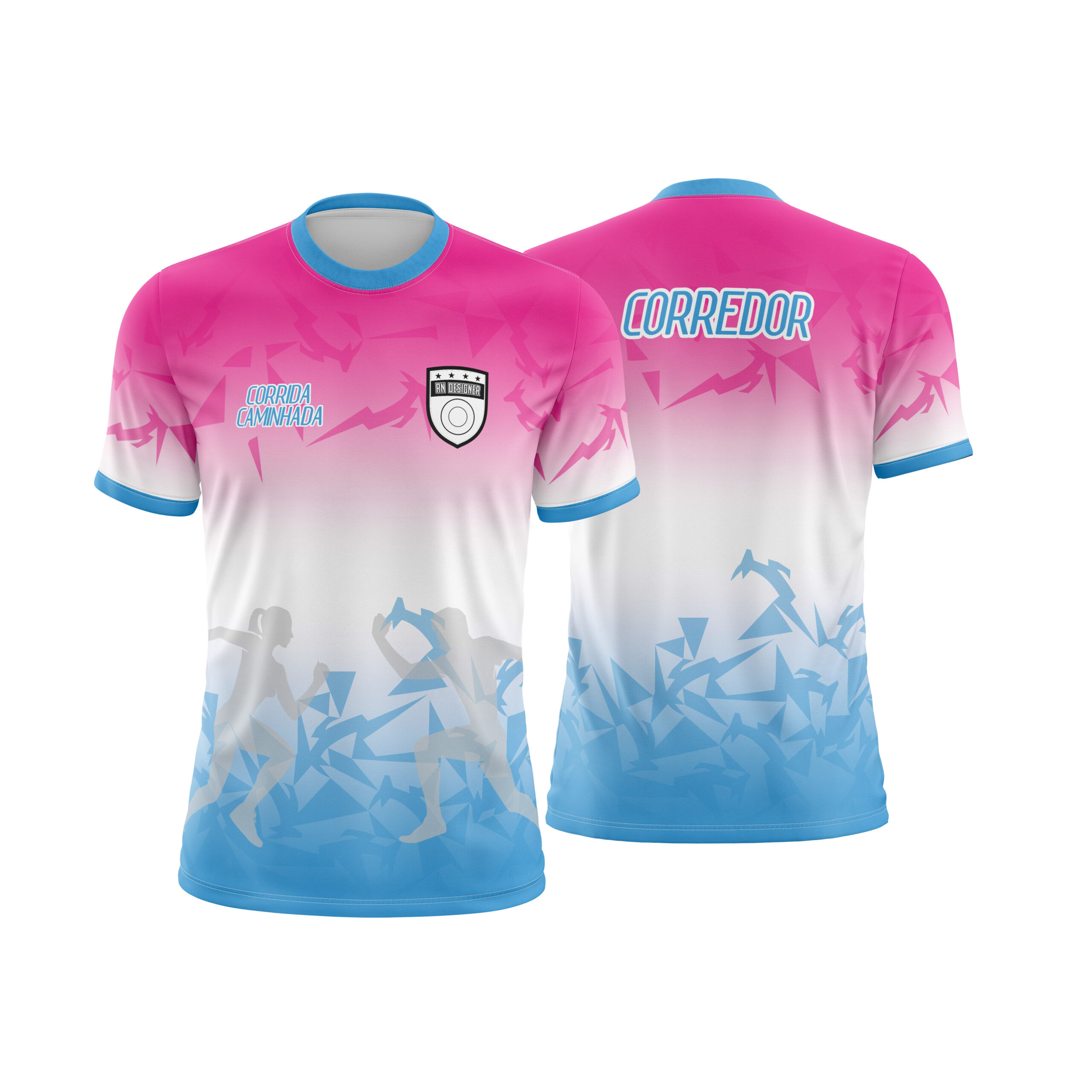 Corrida e Caminhada 001 Arte Vetor