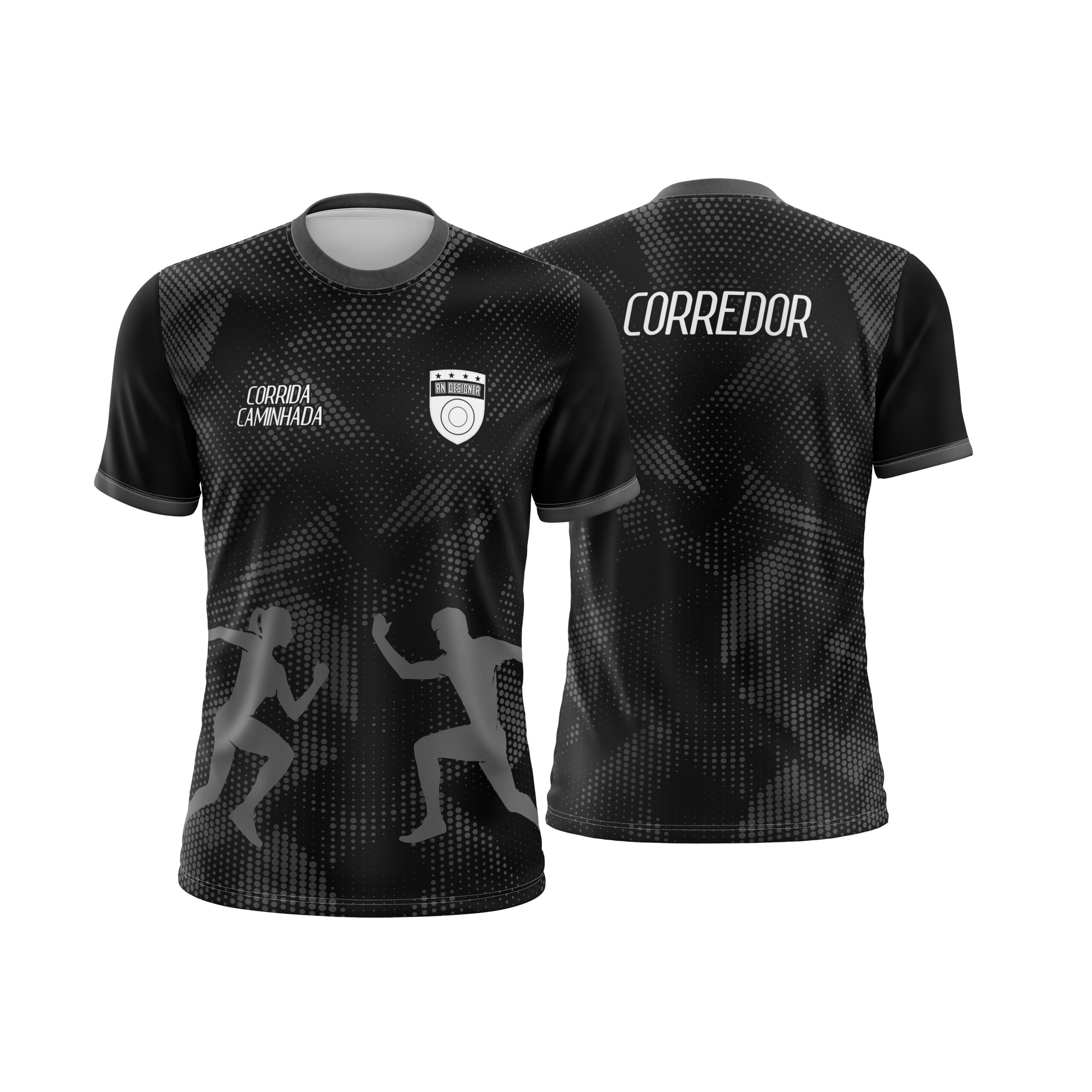 Corrida e Caminhada 026 Arte Vetor