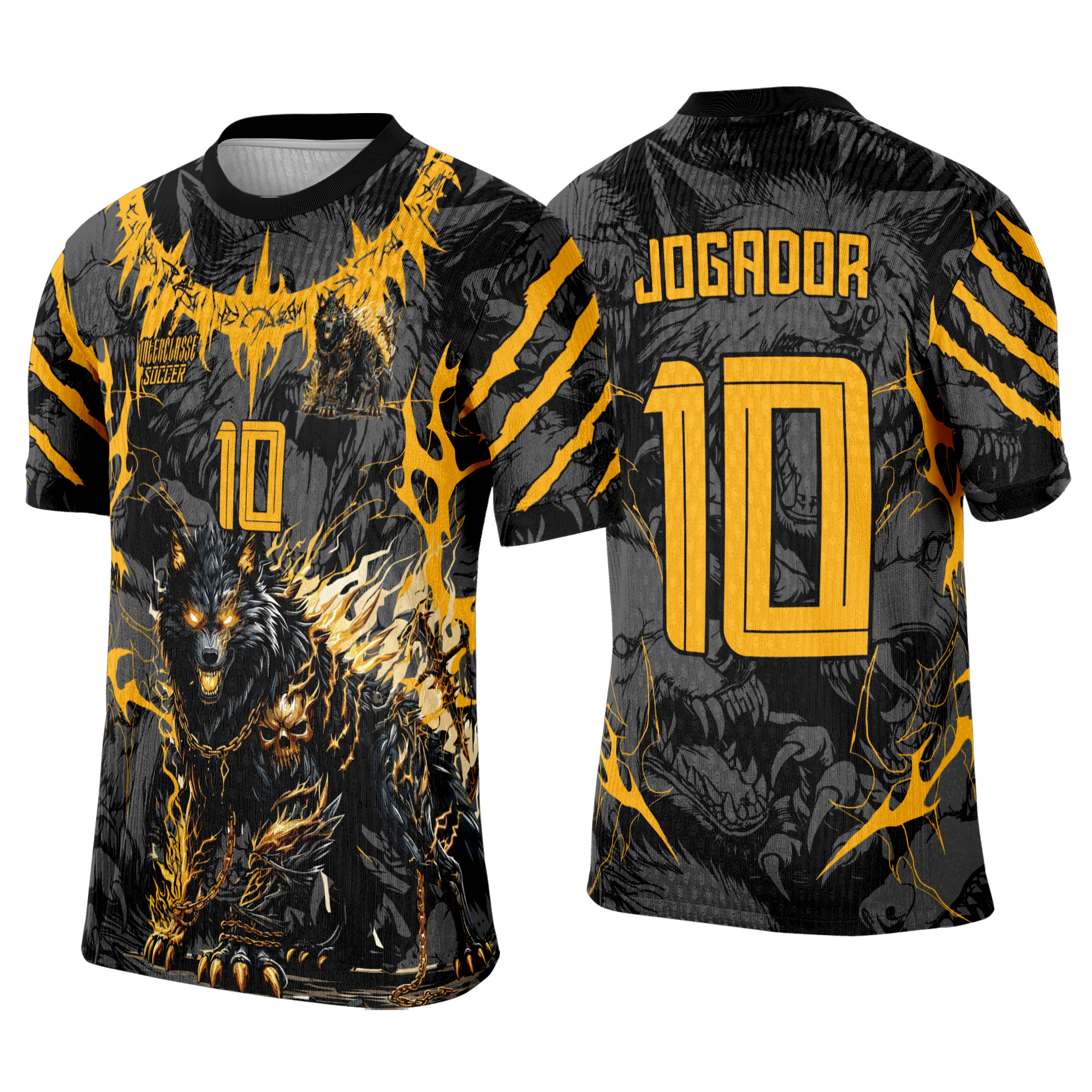 Interclasse 415 Lobo Arte Vetor