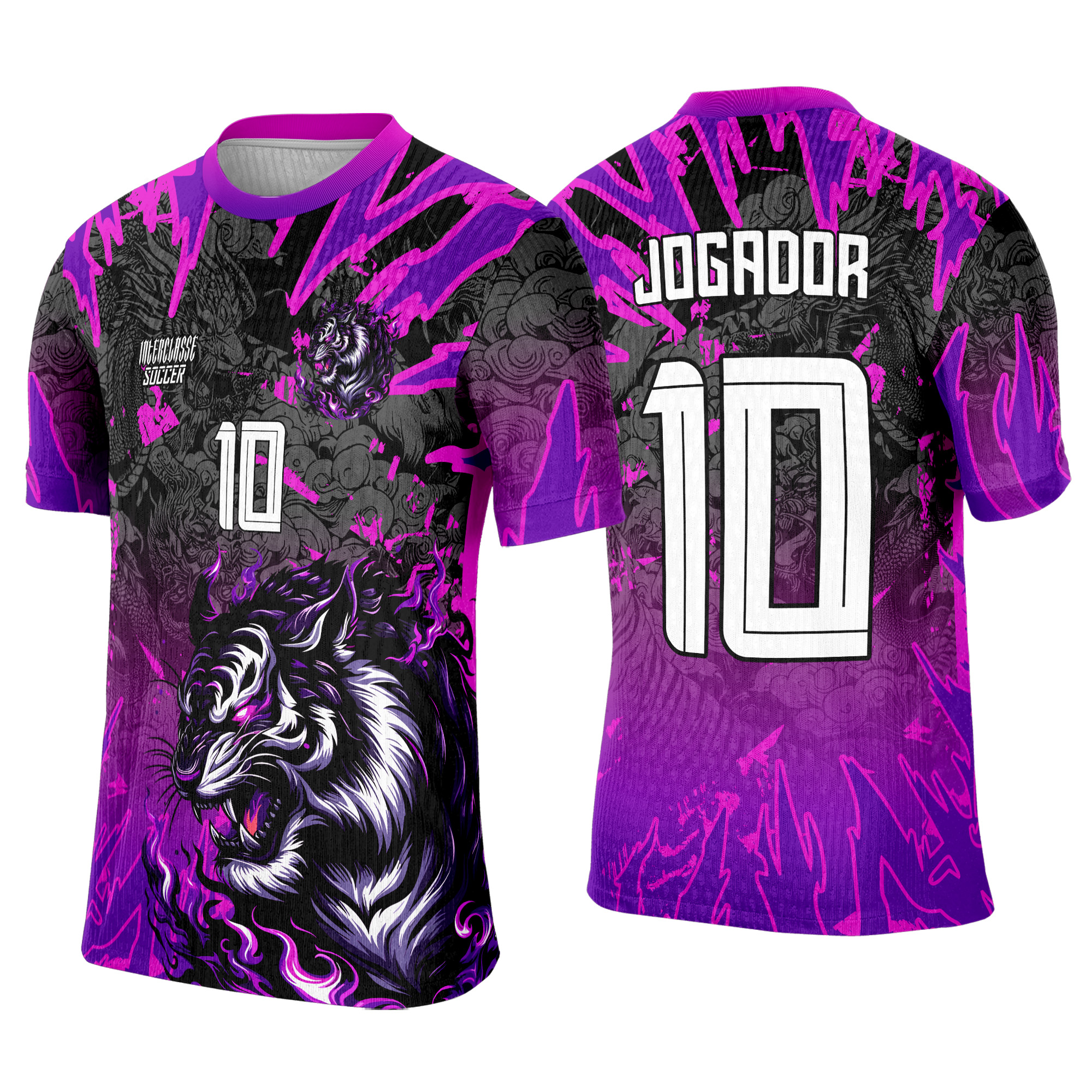 Interclasse 417 Tigre Arte Vetor