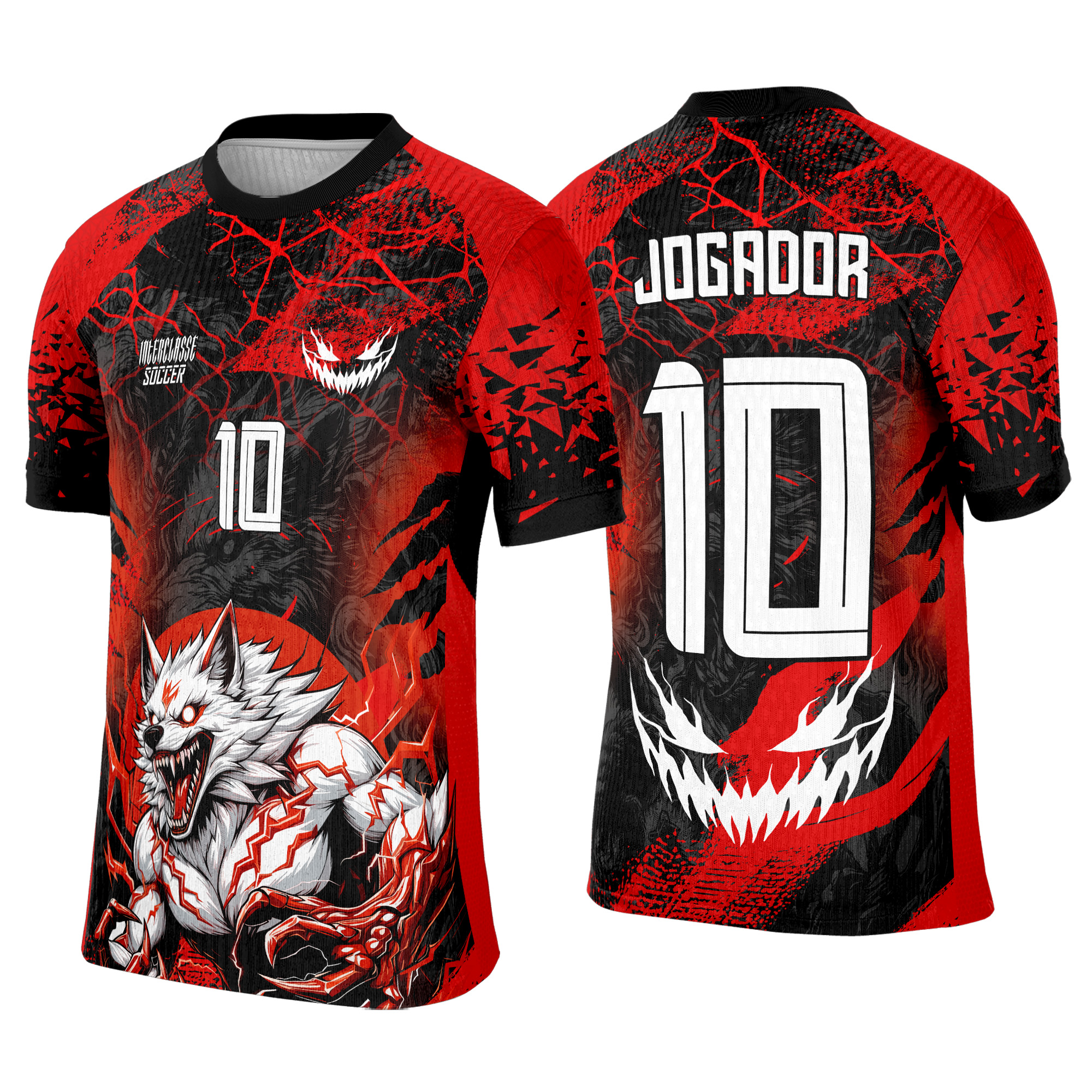 Interclasse 419 Lobo Arte Vetor