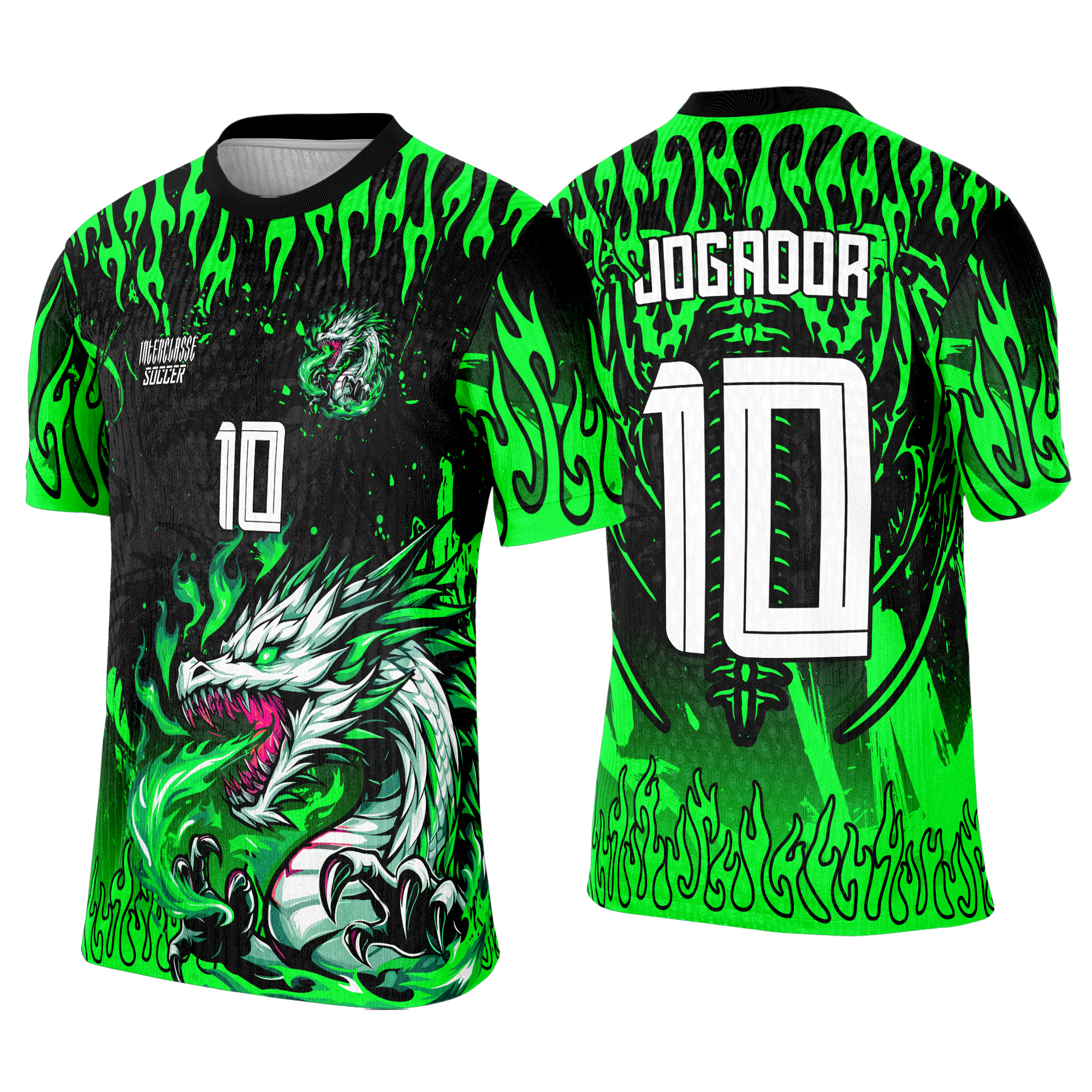 Interclasse 424 Dragão Arte Vetor