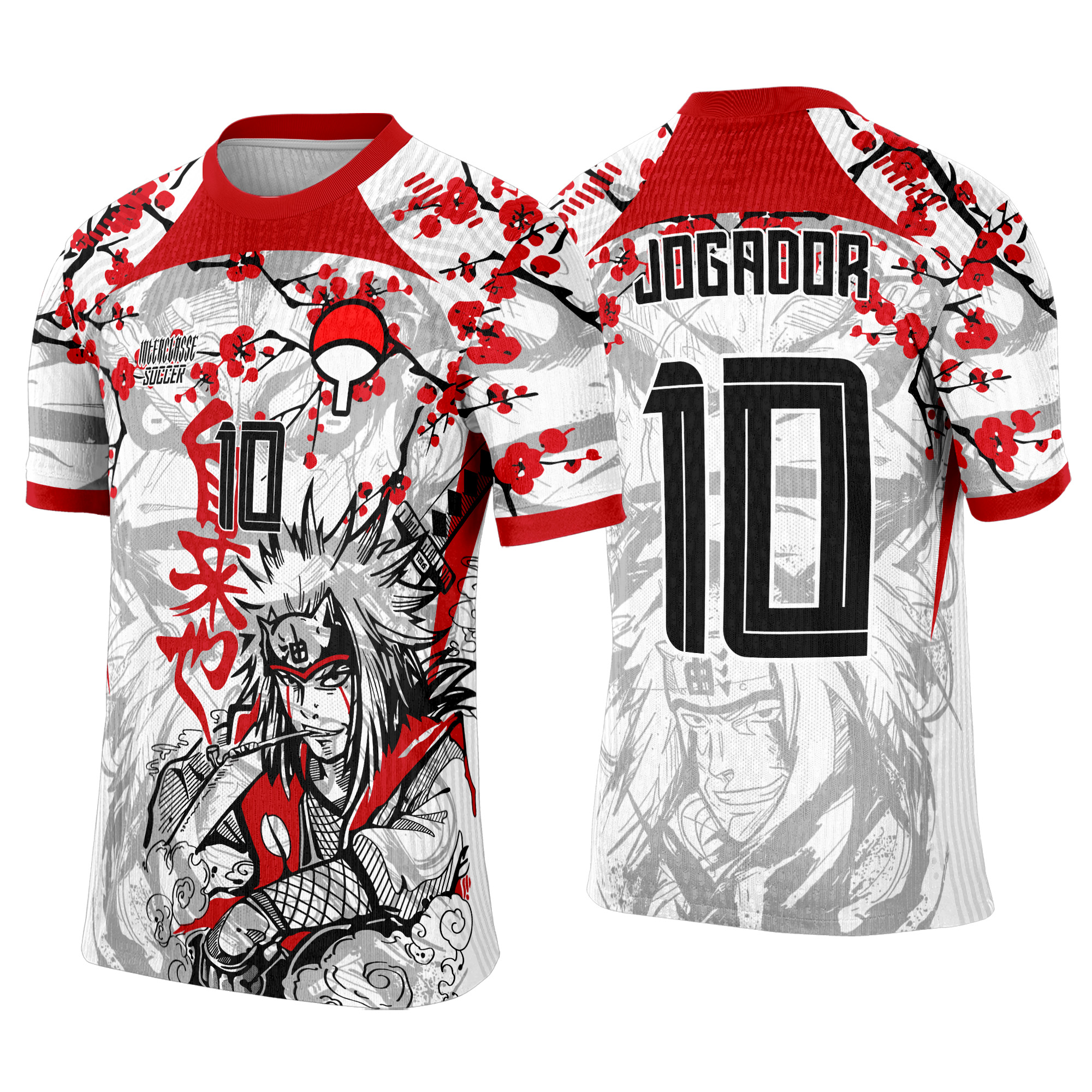 Interclasse 455 Jiraia Naruto Arte Vetor