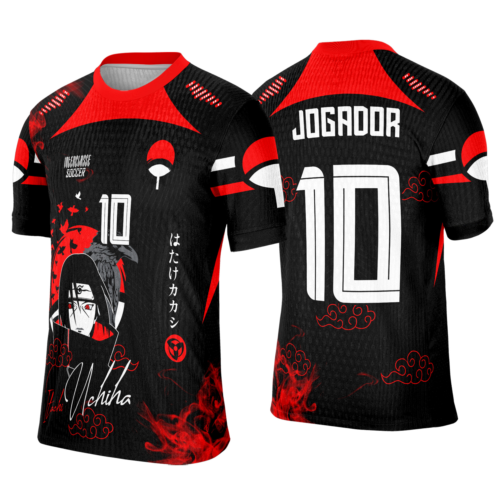 Interclasse 456 Itachi Uchiha Naruto Arte Vetor