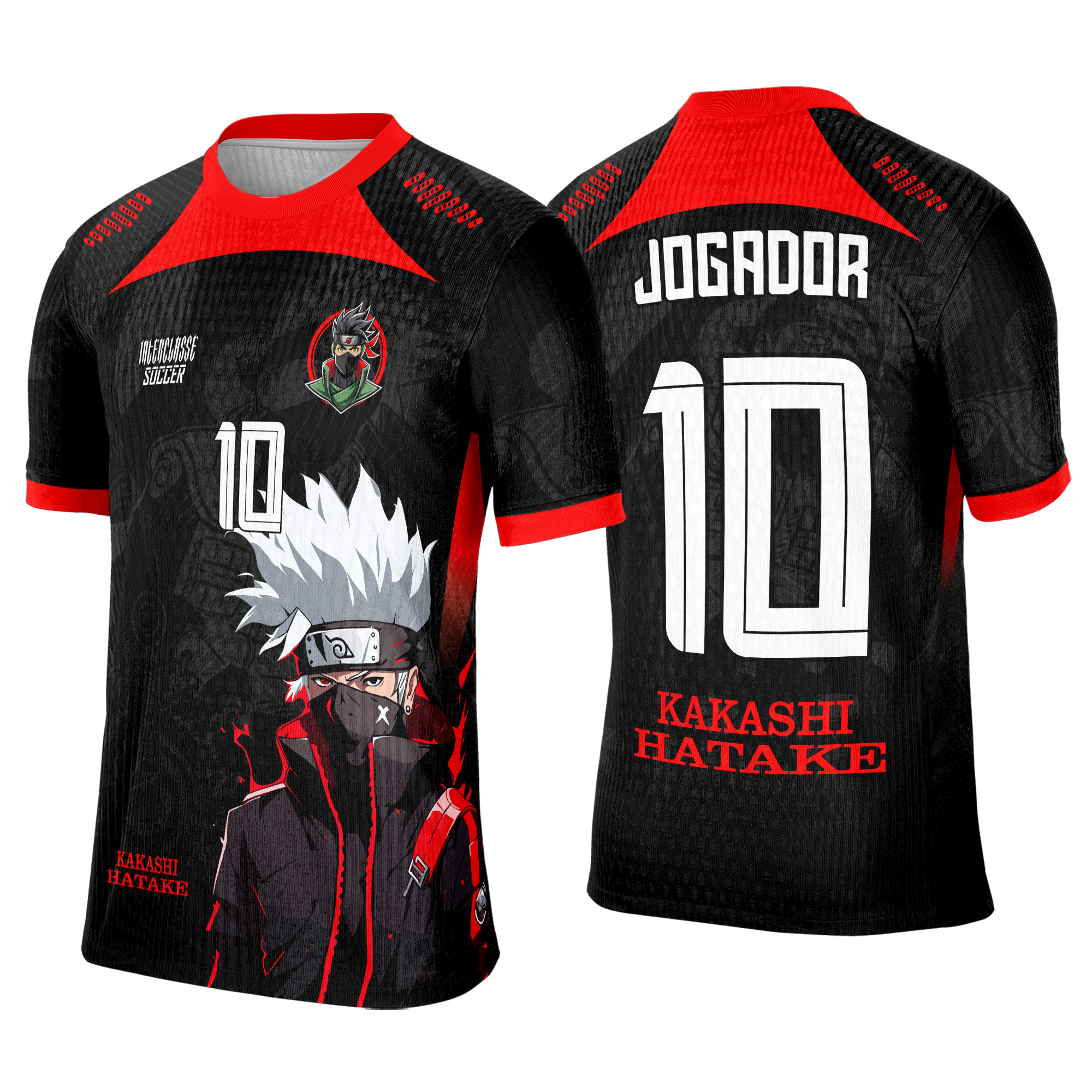 Interclasse 457 Kakashi Naruto Arte Vetor