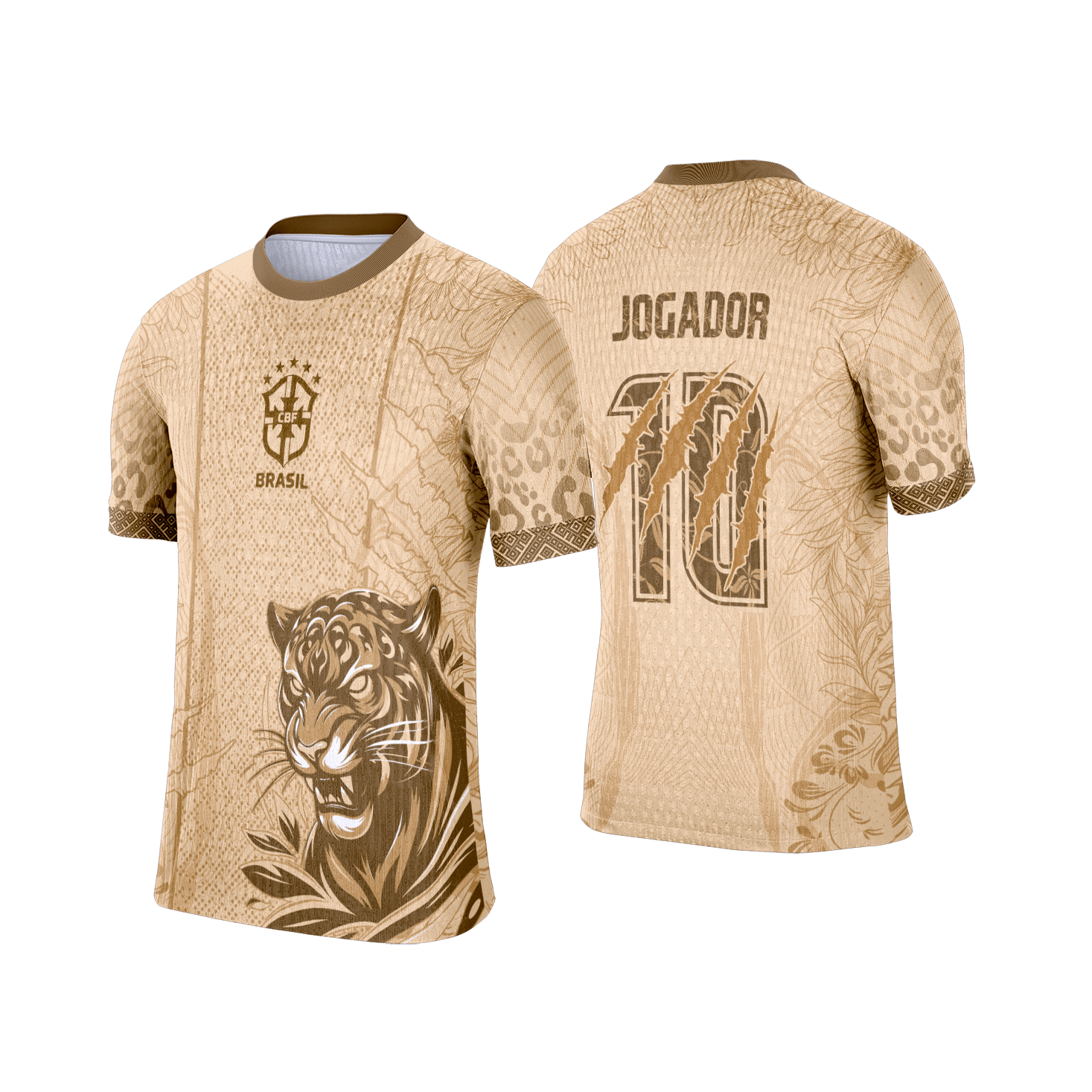 Interclasse 761 Onça Arte Vetor