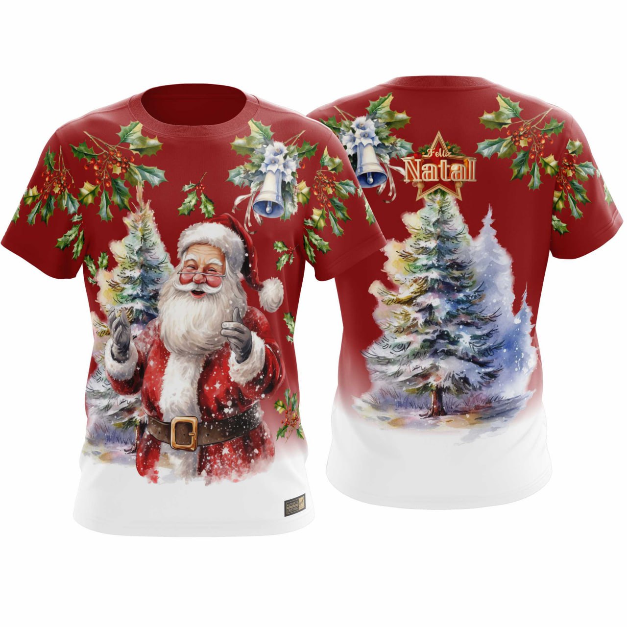 Feliz Natal 100 Arte Vetor