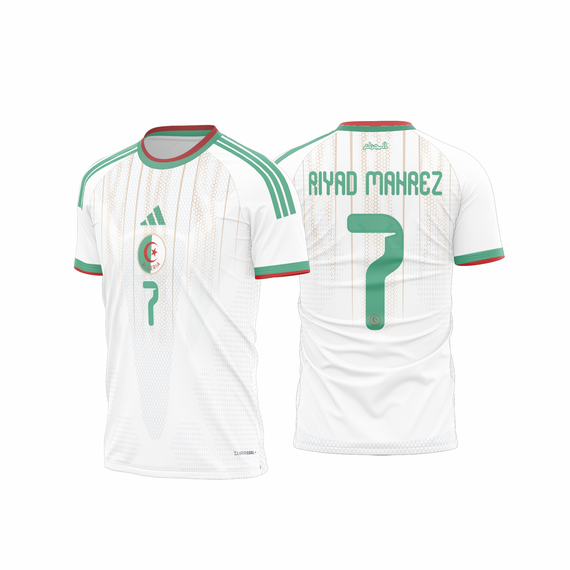 Argélia Titular Copa do Mundo 2026 Arte Vetor