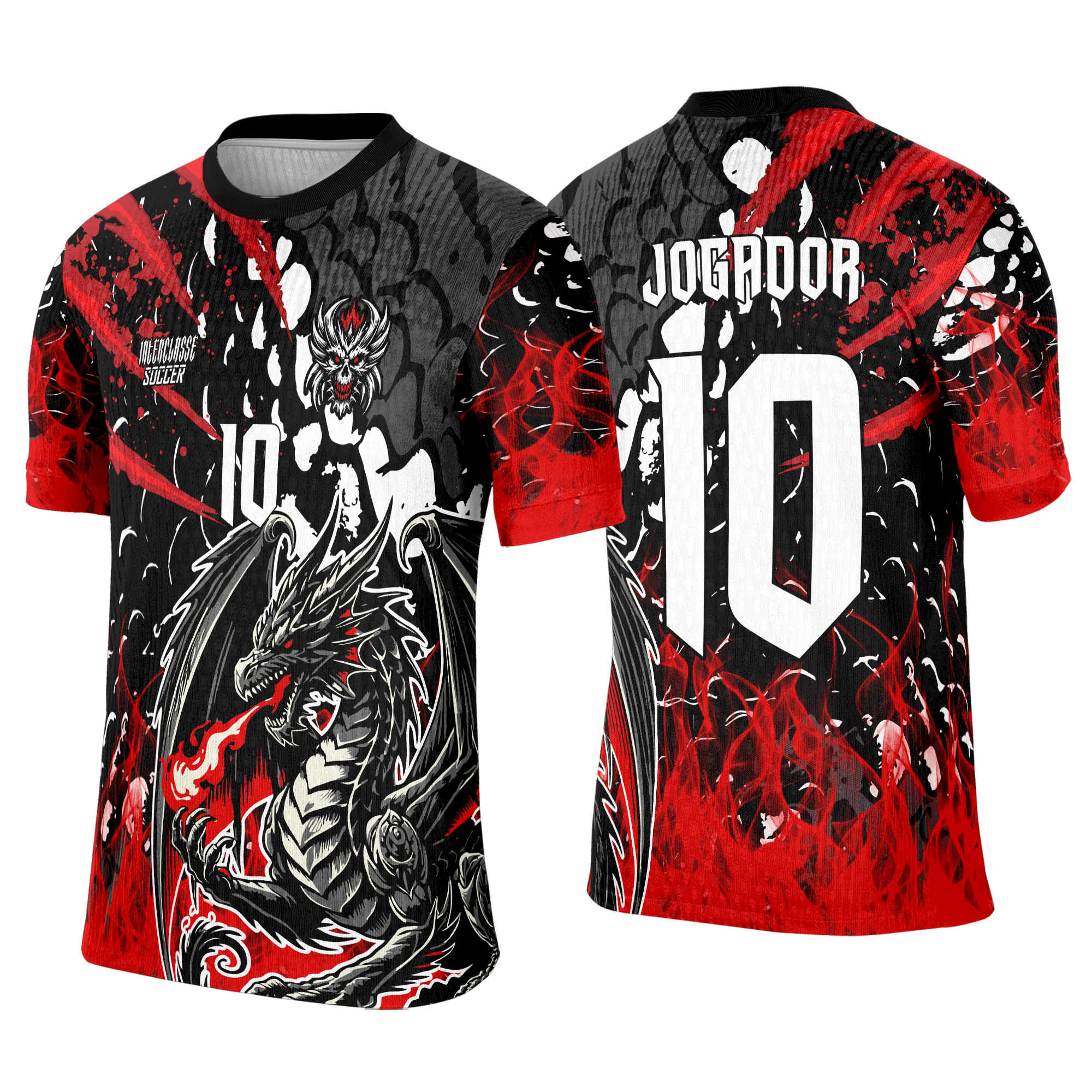 Interclasse 522 Dragão Arte Vetor