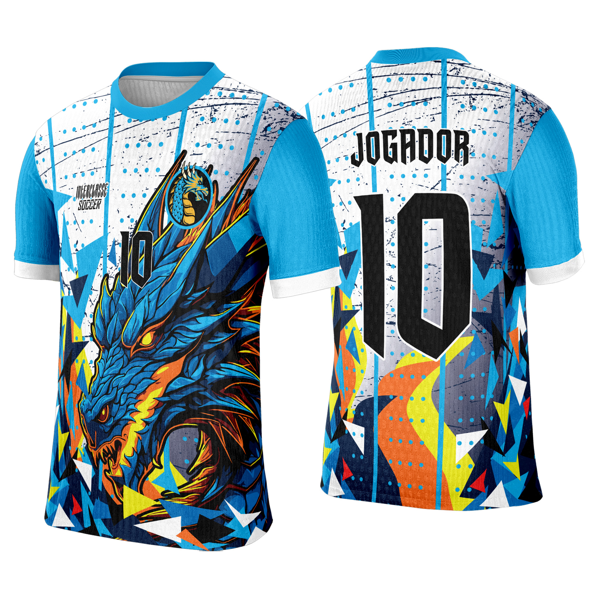 Interclasse 526 Dragão Arte Vetor