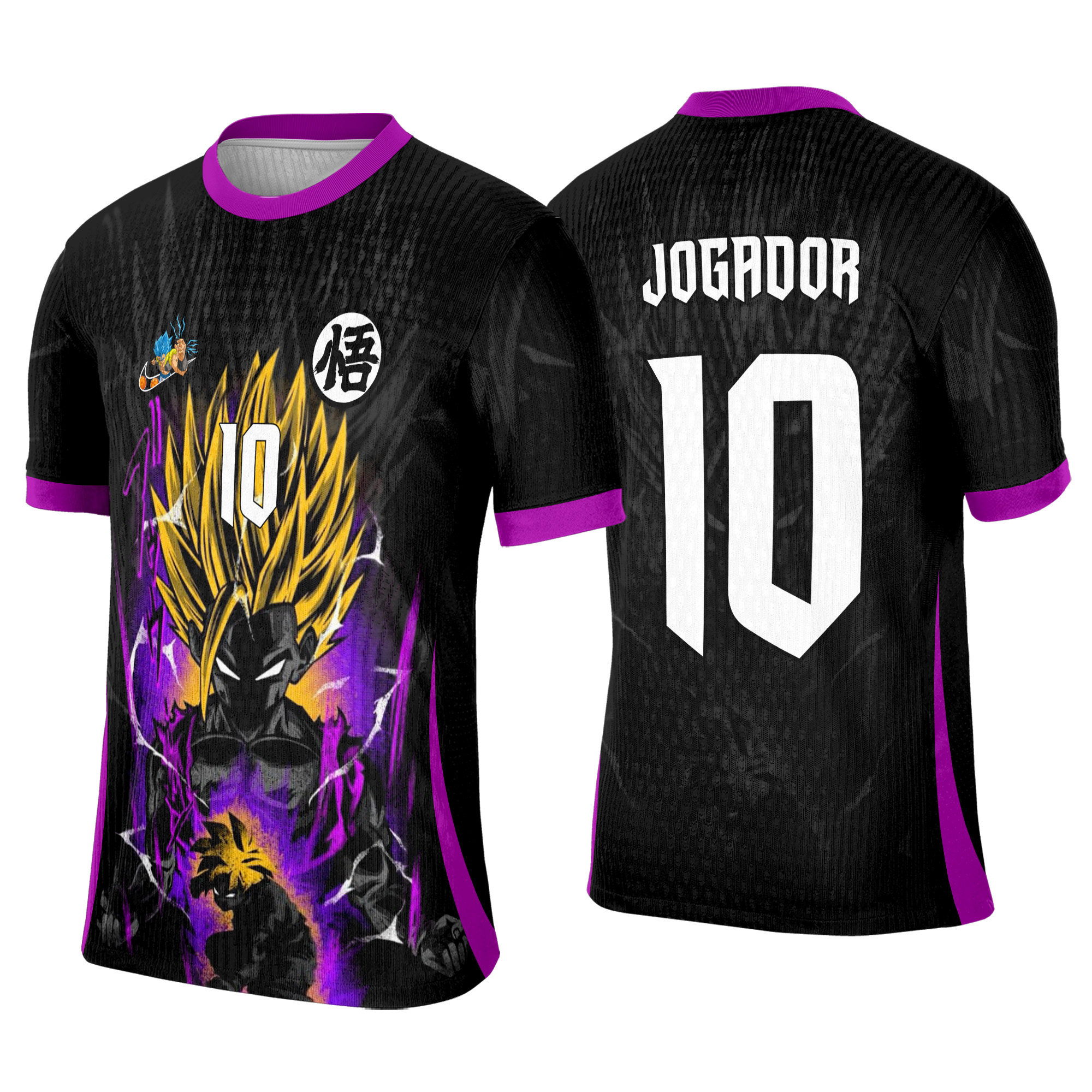 Interclasse 530 DBZ Goku Arte Vetor