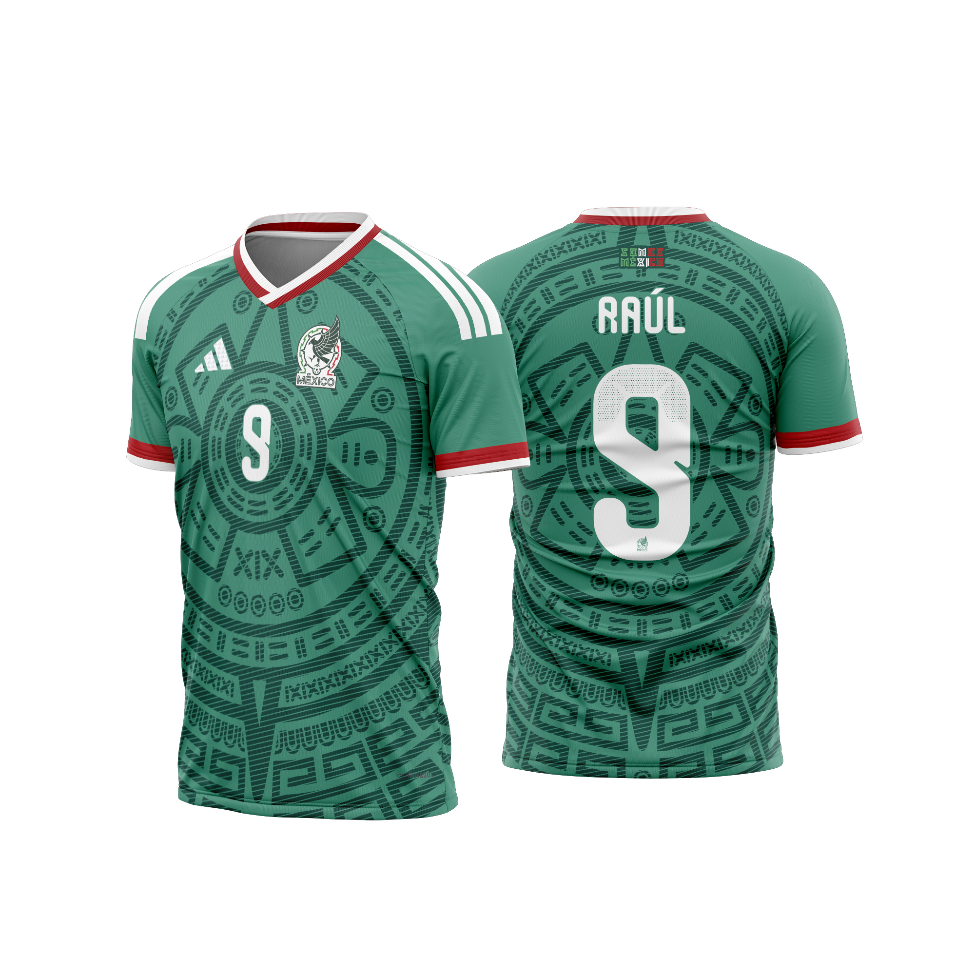 México Titular Copa do Mundo 2026 Arte Vetor