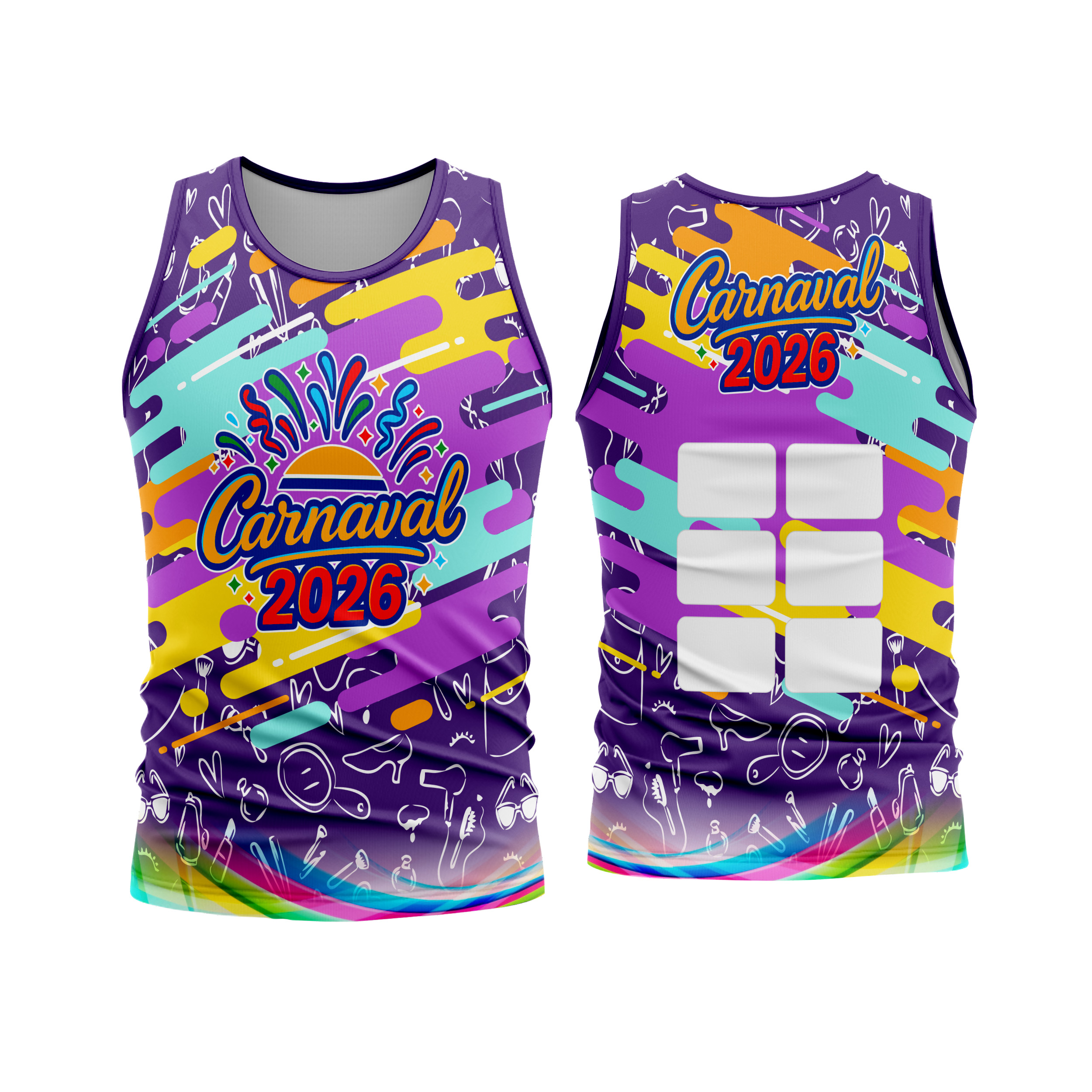 Abadá Carnaval 2026 Mod 088