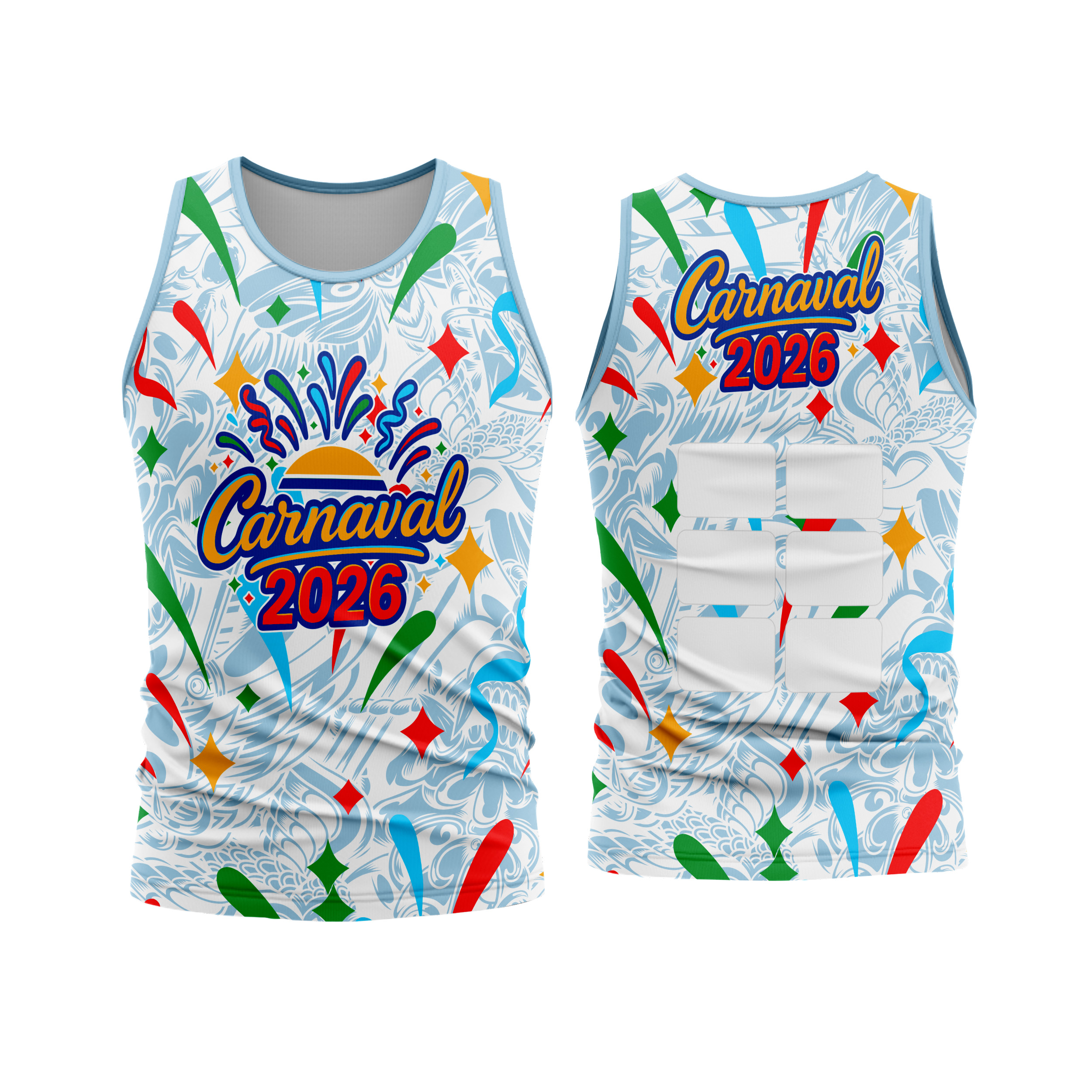 Abadá Carnaval 2026 Mod 124