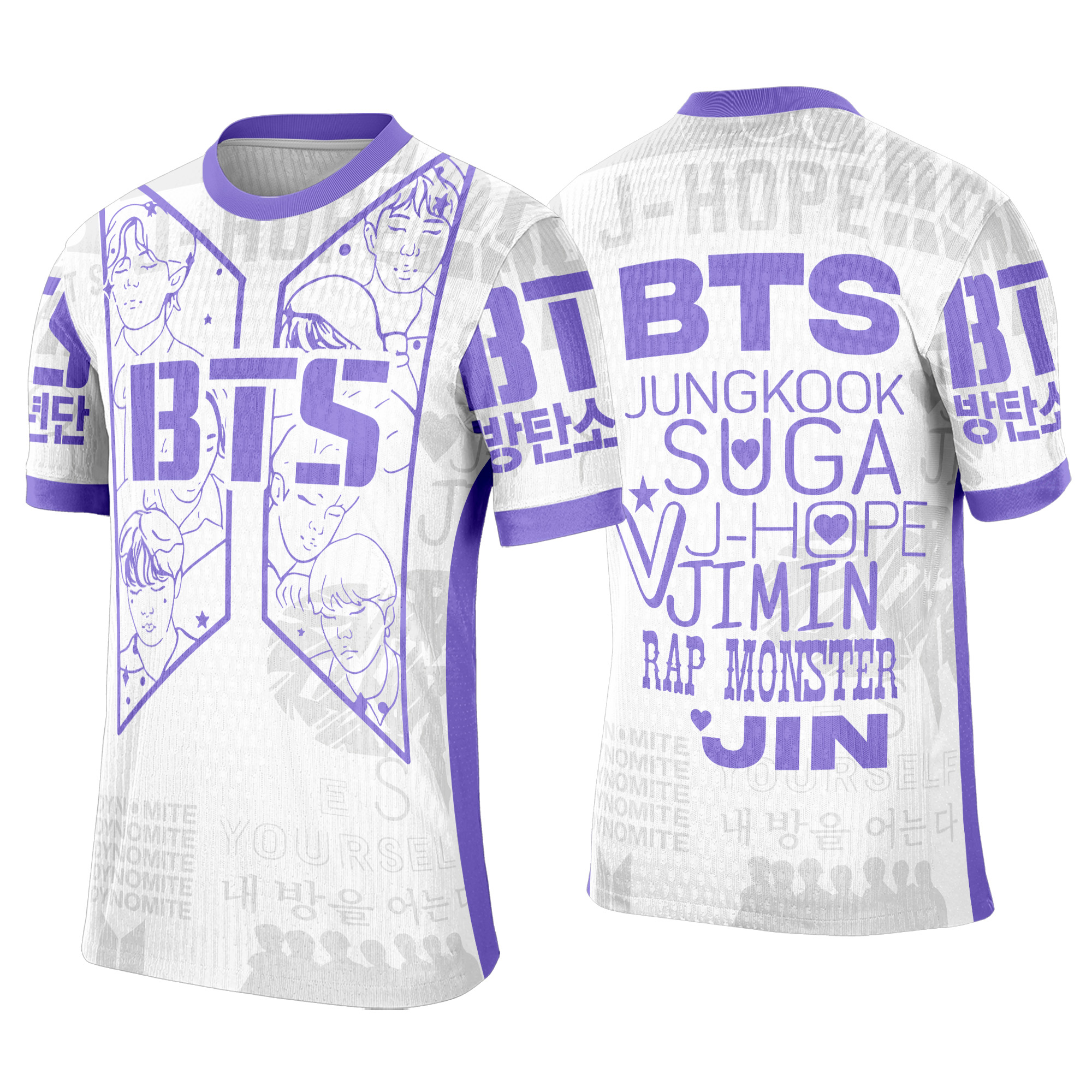 Interclasse 536 BTS Arte Vetor