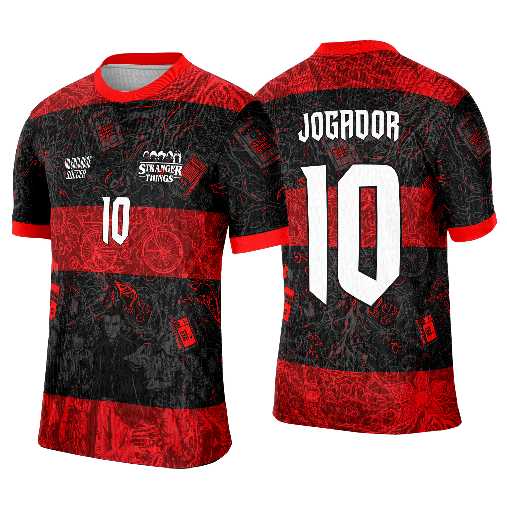 Interclasse 538 Stranger Things Arte Vetor