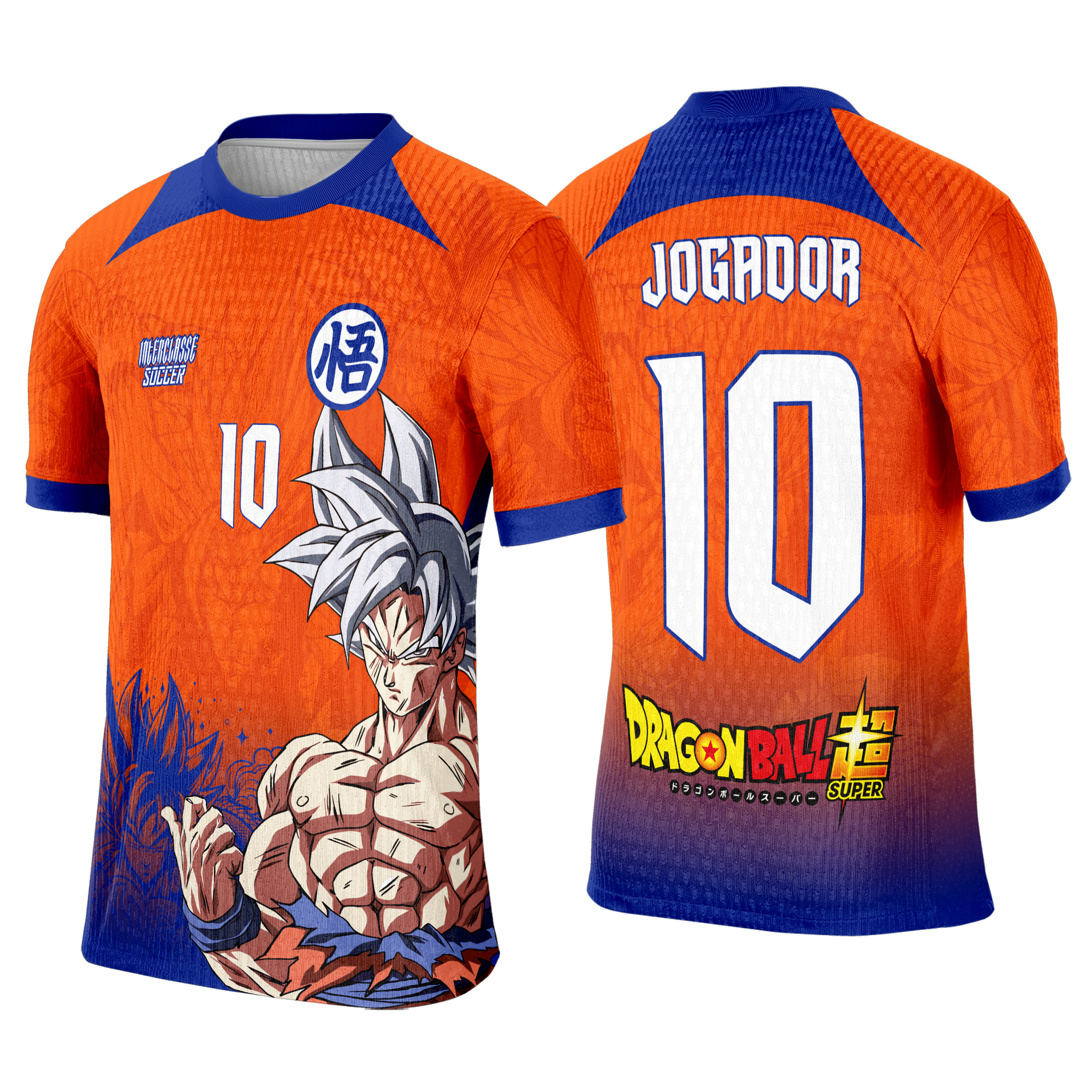 Interclasse 547 DBZ Goku Arte Vetor