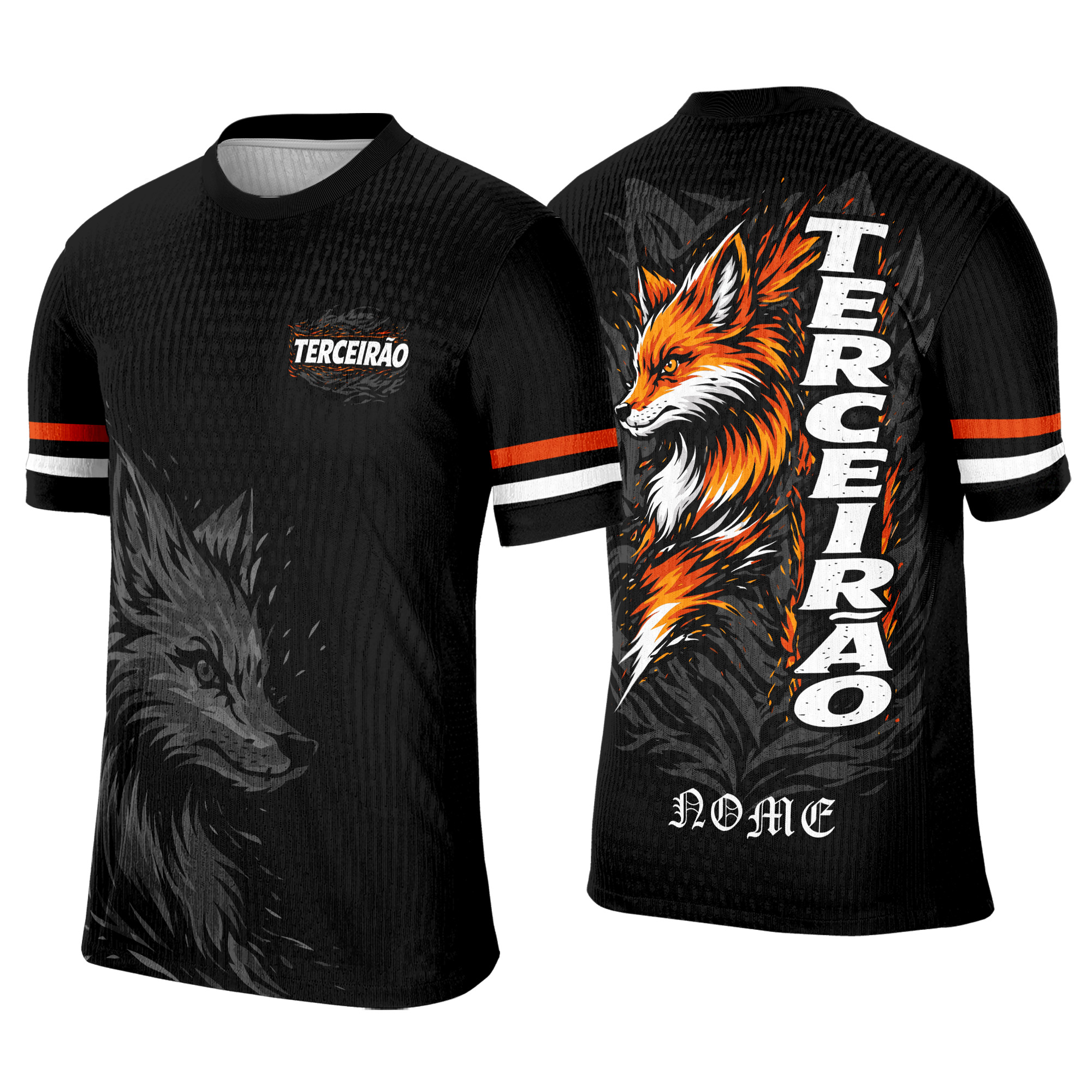 Terceirão 1077 Raposa - Arte Vetor 1 Terceirão 1077 Raposa - Arte Vetor